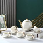 Gold Rim Tea Set
